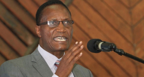 Education Cabinet Secretary Jacob Kaimenyi Releases 2014 Kcse