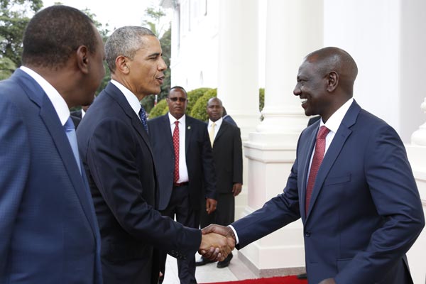 Image result for William Ruto in USA